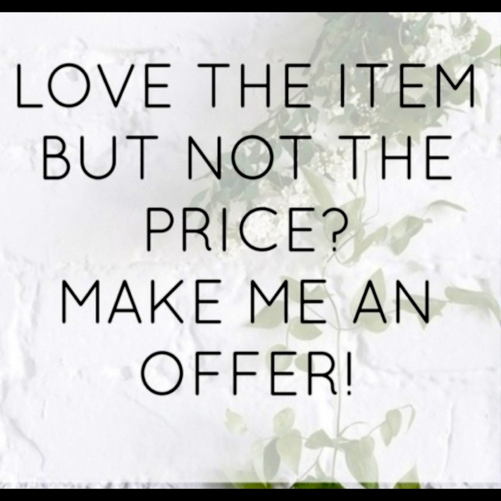 Make me an offer!